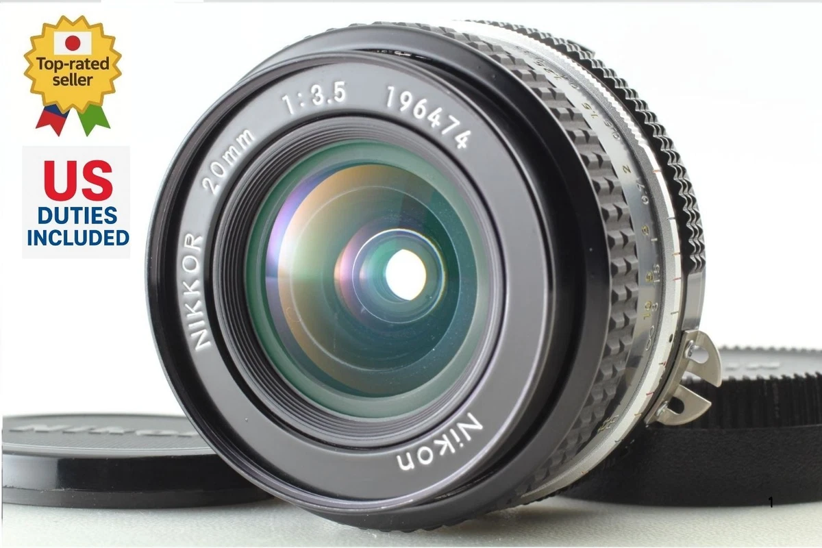 ニコン Nikon Ai Nikkor 20mm f/3.5 #2601374 Nikon 20mm f/3.5