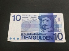 Netherlands 10 Gulden 1968