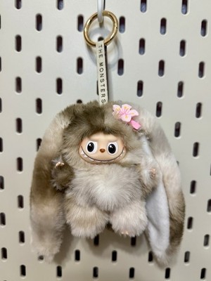 NEW Custom Made MONSTERS Mini Size TAN BROWN CREAM Bunny Rabbit Plush Doll