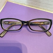 Anteojos Tory Burch marrón tortuga TY2010 860 49-16-135 monturas solo en buen estado
