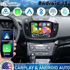2G+64GB FOR FORD ESCAPE KUGA ANDROID 15 CARPLAY CAR STEREO RADIO GPS NAV WIFI BT
