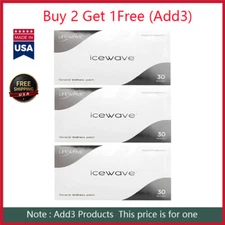 LifeWave IceWave, 30 Patches - Pain Relief Non-Drug - Exp. 8/2026
