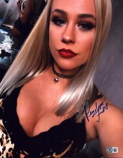 Penelope Ford Signed 11x14 Photo BAS COA AEW CZW GCW Wrestling Picture Auto'd 90