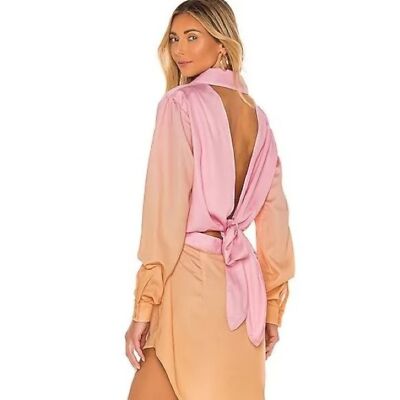 dip dye shirt dress French Terry T-Shirt Dress - Dip-Dye