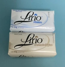 Lirio Combo: Neutral Bath Soap & Dermatologico Bath Soap - 5.3 oz