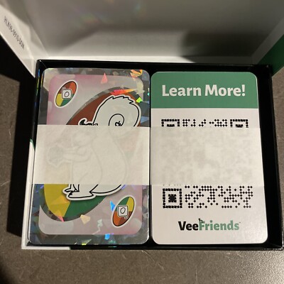 Gary Vee VeeFriends UNO Sharing Squirrel Rare Tier 2 Trading Foil Card  