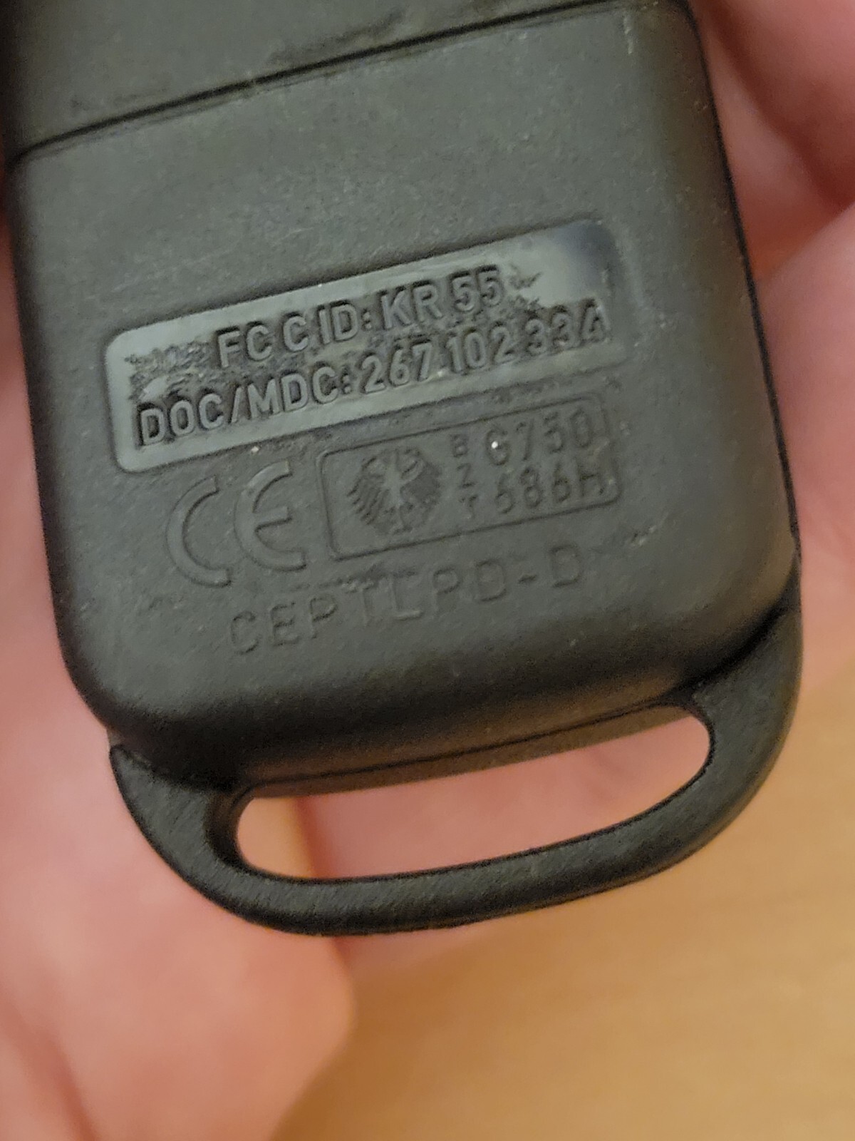 OEM DODGE FREIGHTLINER MERCEDES SPRINTER KEY FOB TWO BUTTONS KR55