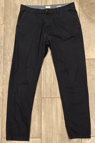 Men's Matalan Navy Blue Chino Pants 