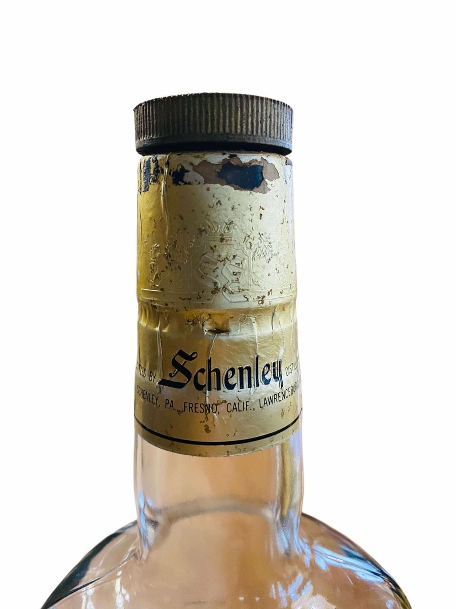 Vintage Schenley Reserve 1 Gallon Display Bottle. | eBay