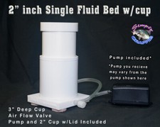 2" Powder Coating Fluid Bed