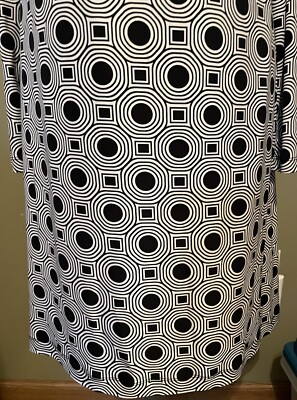 Vince Camuto * Fabulous Jersey Knit Lined Dress, Long Sleeves * Sz 14 | eBay