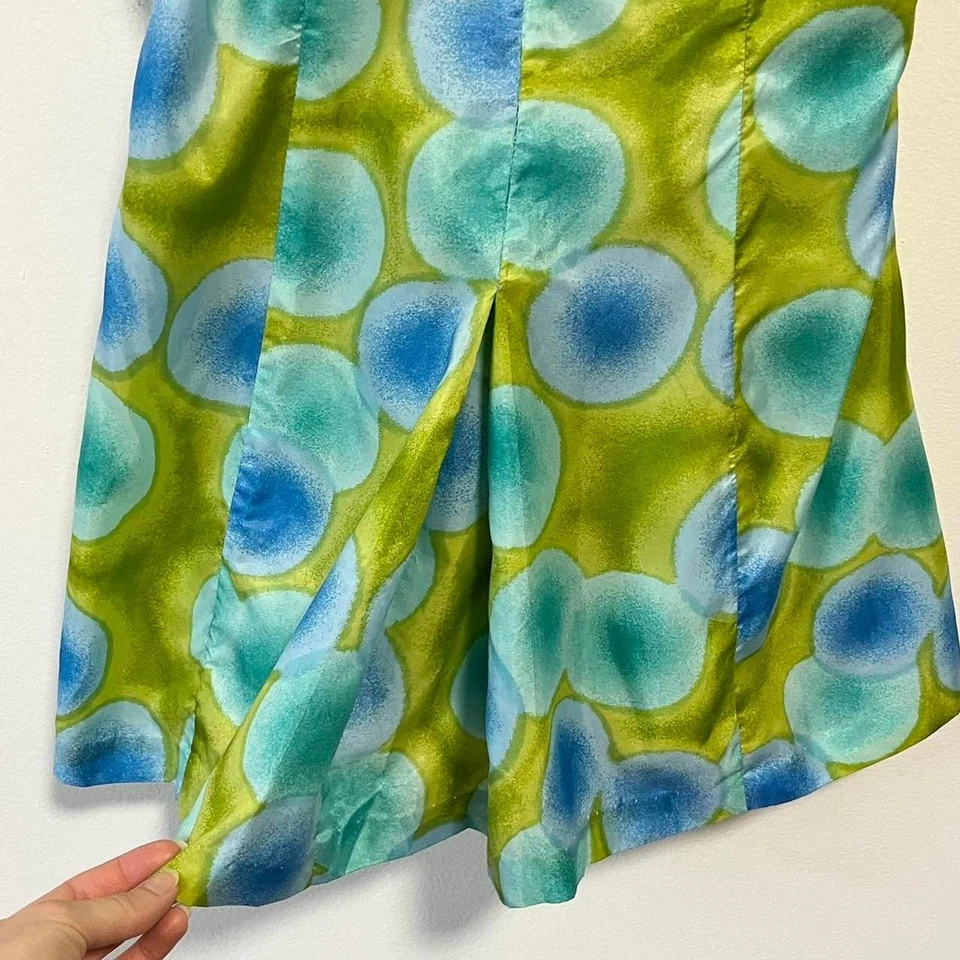 Gabar Nueva York Vintage Años 60 Lunares Verde Azul Mono Traje de Baño Mameluco Talla 18 Foto 4 de 4