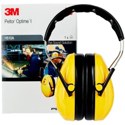 3M Peltor Optime Anti Noise Kopfhörer Geräuschdämpfung 87/98dB DPI Arbeit H510A