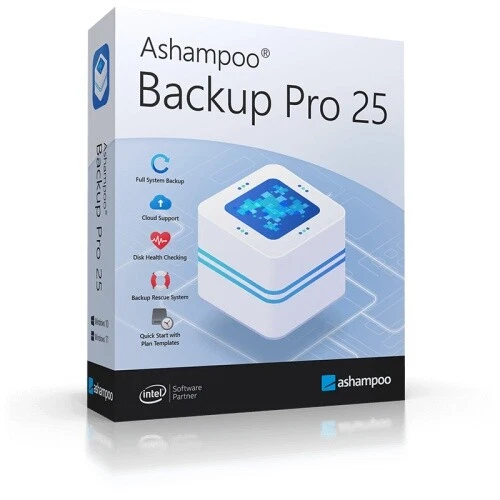 Ashampoo Backup Pro 25, 1 PC, licencia permanente