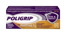 Poligrip Denture Adhesive Cream for Partials, 0.75 oz