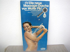 Water Pik Reklame Aufsteller Werbung Werbeschilder Pappe 50er / 60er Jahre