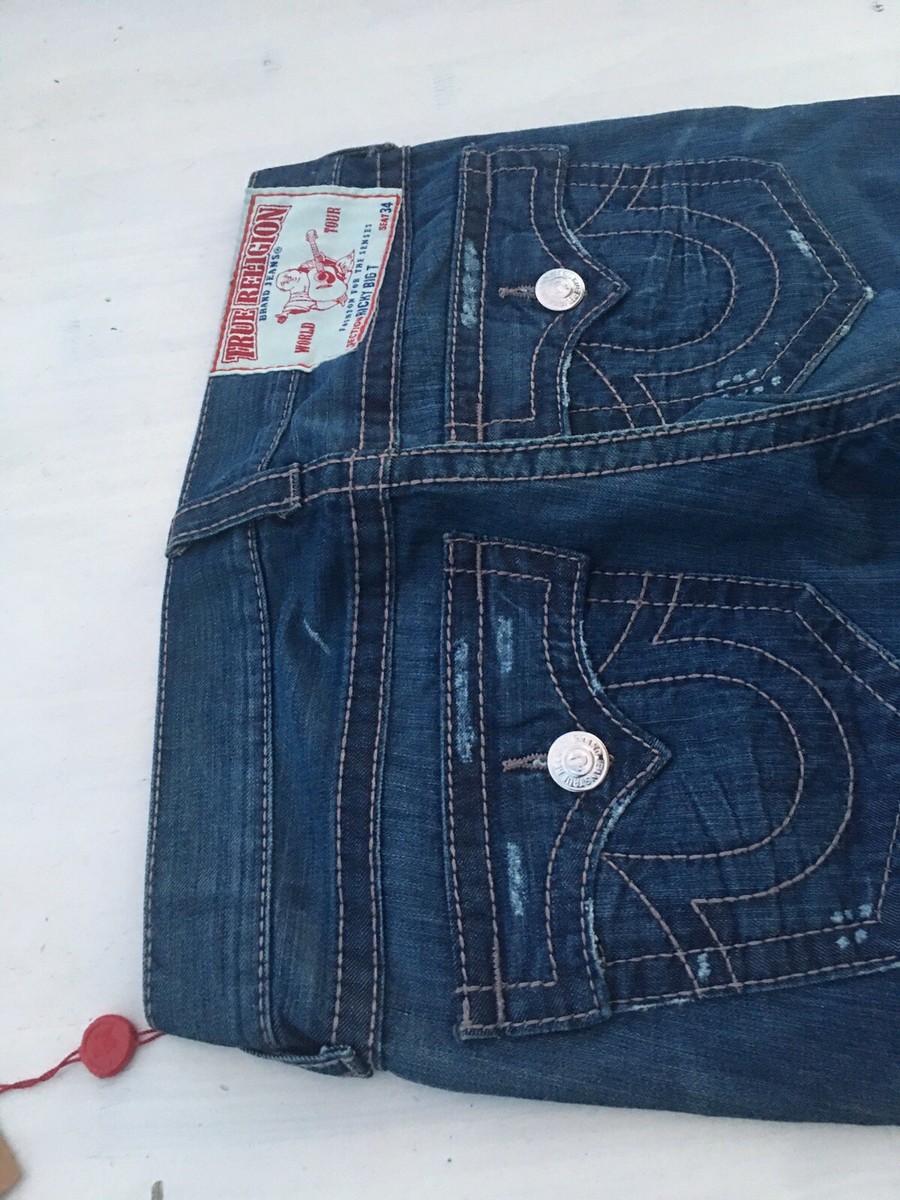 TRUE RELIGION RICKY BIG T SIZE 31 W 33 L NEW WITH TAGS MADE TRUE RELIGION RICKY BIG T SIZE 31 W 33 L NEW WITH TAGS MADE