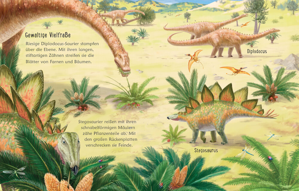 Thumbnail - Dinosaurier Schablonenbuch