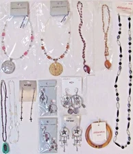 NEW $129 Wholesale Lot Fashion Jewelry Necklaces Earrings Bracelet CLEARANCE