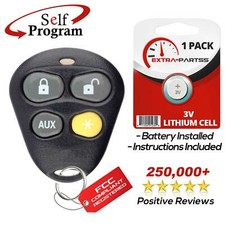New Replacement Dei Viper 4 Btn Yellow Keyless Remote Key Fob For Ezsdei474v