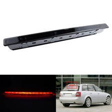 Black Smoked Lens LED High Level 3rd Brake Tail Light For Audi A4 B6 Avant 01-04