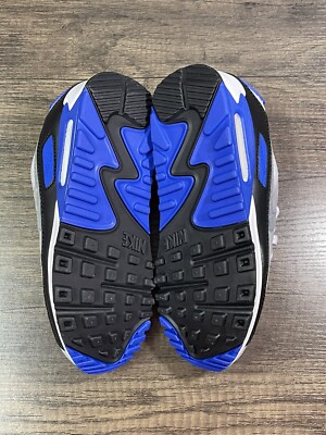 nike air max 90 royal blue and black