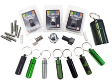 14 Geocaching Hideaway Set 29 pcs Geocache Set Package Screw Nano Cap Nut