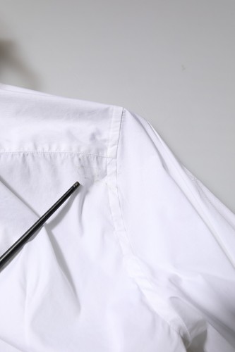 DOLCE & GABBANA Shirt White Cotton GOLD Long Sleeves Formal 39/US15.5/S 570usd - Picture 6 of 7