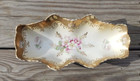 Antique Royal Crown Hand Painted Dish 1820 / 24k Border — photo 6