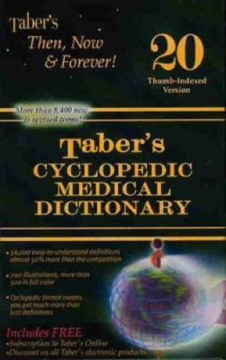 #ad Taber#x27;s Cyclopedic Medical Dictionary: 20th Edition Thumb Index GOOD $4.87
