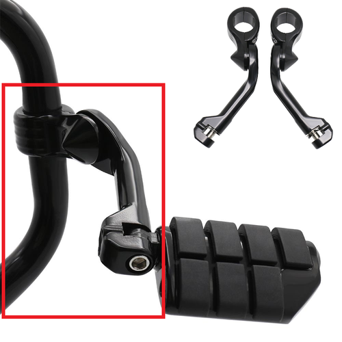 32mm Guard Bar Foot Pegs Mounts For Harley Street Glide FLHX / FLHXS 2006-2023 - Picture 6 of 10