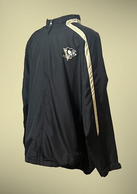 PITTSBURGH PENGUINS Reebok Center Ice Team Issued Warm-up