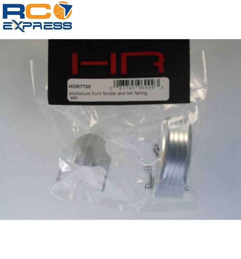 Hot Racing Kyosho 1/8 Motorcycle Aluminum Front Fender Tail Fairing Set HOR7708 - Image 3 of 3