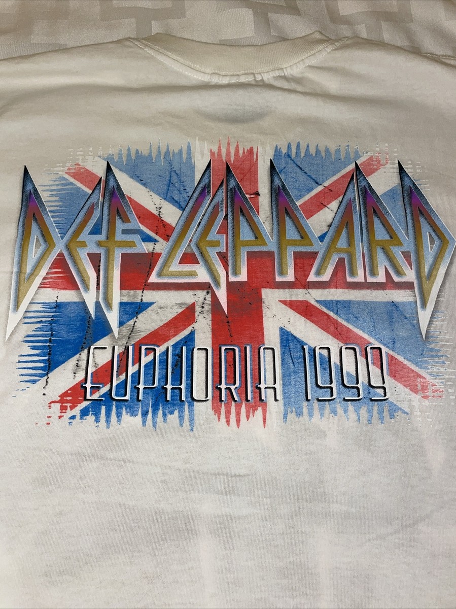Def Leppard 1999 Euphoria Tee(BK/L)[79][249112028240] Vintage T