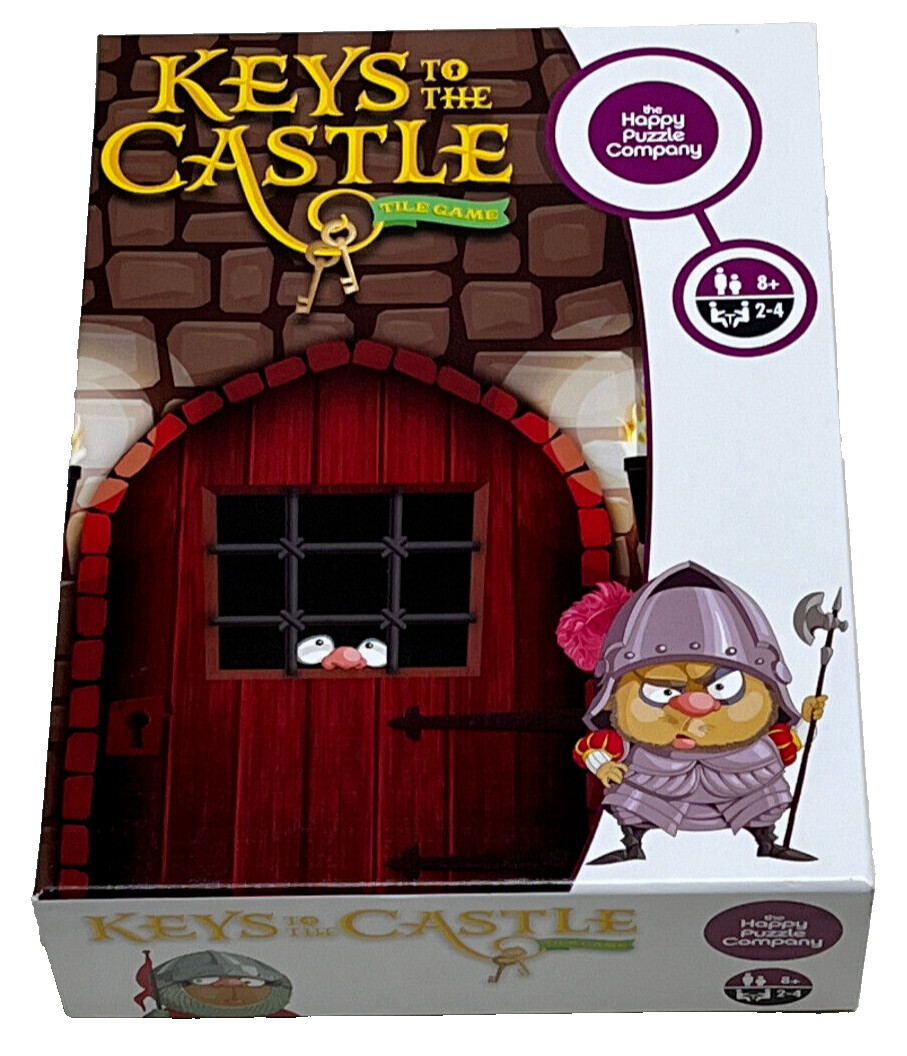 KEYS TO THE CASTLE : 2019 Tile Game By The Happy Puzzle Company (FREE UK P&P)