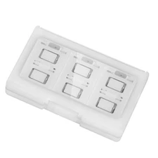 Storage Box Hard Box 24 Slot Game Cartridge Holder Card Container Organizers