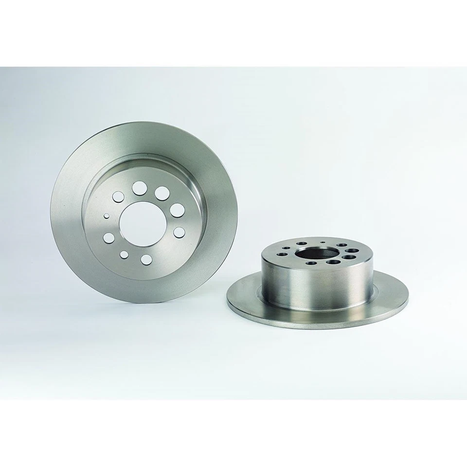 Juego de rotores de freno trasero equivalente original Brembo de alto rendimiento para Volvo 164 1974 Foto 4 de 4