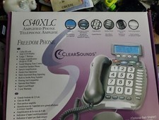 ClearSounds CS40XLC Amplified Backlit LCD Display Speakerphone