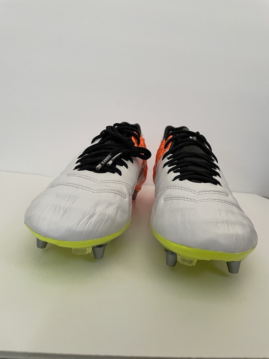 NIKE TIEMPO LEGEND VI SG PRO - WHITE/ORANGE ACC Soccer NIKE TIEMPO LEGEND VI SG PRO - WHITE/ORANGE ACC Soccer