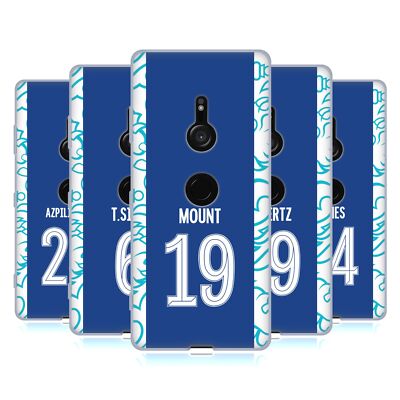 CHELSEA FOOTBALL CLUB 2022/23 PLAYERS HOME KIT SOFT GEL CASE FOR SONY PHONES 1