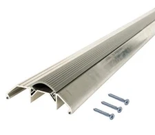 M-D Building Products 8029 M-D 0 Deluxe High Rug Door Threshold with Vinyl Seal,
