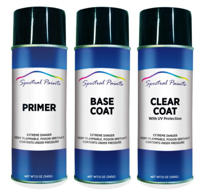 #ad For Dodge PB5 Electric Blue Pearl Spray Paint Primer amp; Clear Compatible $62.99
