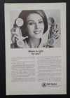 New Listing1966 Bell Systems Telephones Vtg 7x10" Print Ad 1960's Which is right for you?