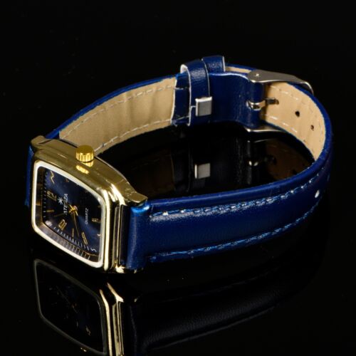 Orologio da polso donna classico retrò quadrante quadrato pelle analogico quarzo donna piccolo - Foto 42 di 44