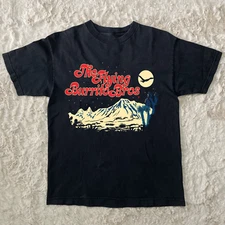 NEW Flying Burrito Bros Desert Night Short Sleeve Black All Size Shirt  OB64