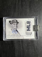 2020 Topps Dynasty Autograph Patches Corey Seager MLB Logo #DAP-CS4 /5 (AU, MEM)