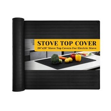 Cook's Aid Stove Top Cover for Electric Stove 20x28 Inch - Silicone Stove Mat...