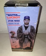 STAR WARS Texas Rangers 2017 Jedi Master Jonathan Lucroy Bobblehead NEW IN BOX