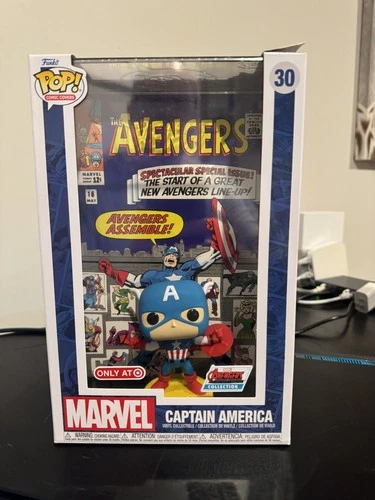 Funko POP! Comic Covers: Marvel - Captain America Avengers # 30 Target Exclusive