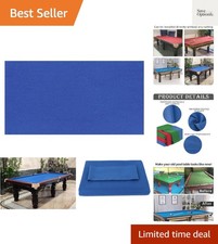 8" Pool Table Felt w/ 6 Cloth Strips, Pre Cut Billiard Table Cloth Felt
